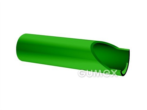 PA-Rohr für Luft, 12x1,5mm, 27bar, PA12, -40°C/+80°C, grün, 